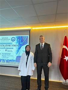 Moleküler Biyoloji ve Genetik Bölümünde Önlük Giyme Töreni ve Oryantasyon Programı Gerçekleştirildi