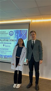 Moleküler Biyoloji ve Genetik Bölümünde Önlük Giyme Töreni ve Oryantasyon Programı Gerçekleştirildi